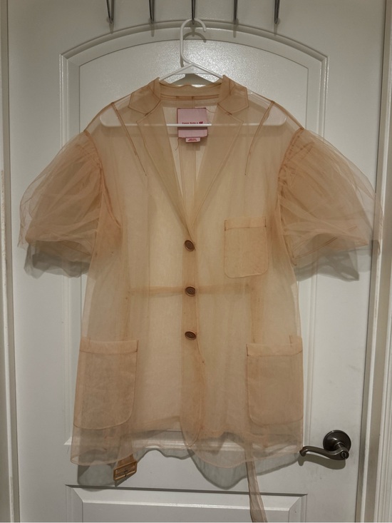 Simone Rocha Jackets & Blazers - Simone Rocha Sheer Jacket
